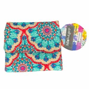 Floral Printed Mini Wallet